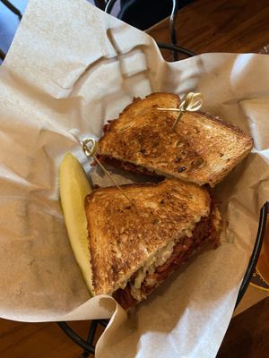 Vegan Ruben at Mojo's Sandwiches in Huntington Beach