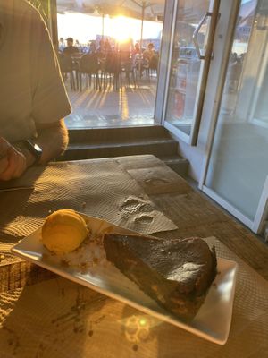 Brownie 🌱 at Fresh Green in San Sebastian