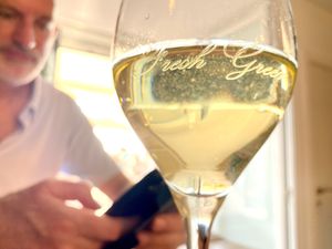 Loved the Glassed  at Fresh Green in San Sebastian