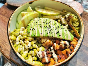 Bowl at Fresh Green in San Sebastian