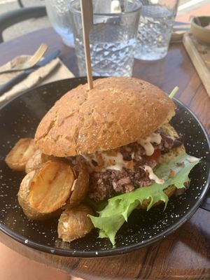 Burger de Azukis   at Fresh Green in San Sebastian