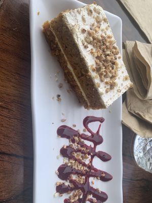 Carrot Cake   at Fresh Green in San Sebastian