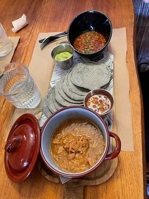 Tacos  at Fresh Green in San Sebastian