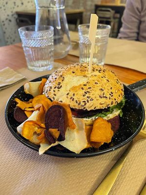 Hamburguesas   at Fresh Green in San Sebastian