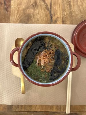 ramen  at Fresh Green in San Sebastian