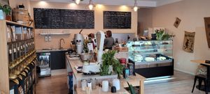 Inside at Kaffee 26 in Berlin