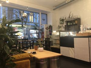 Cosy inside at Round & Square in Helsinki