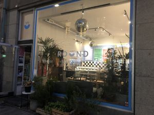 Outside  at Round & Square in Helsinki