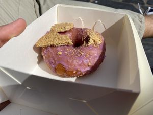 Blueberry Donut  at Round & Square in Helsinki