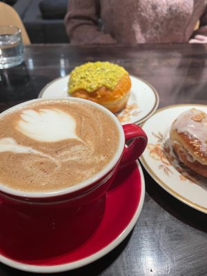 Cappuccino at Round & Square in Helsinki