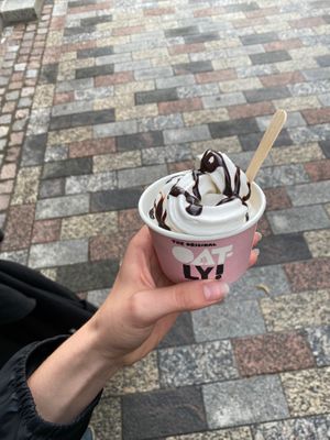 Soft serve at Round & Square in Helsinki