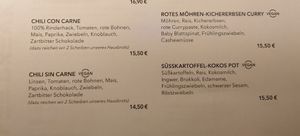 Beispiele Karte at TwentyOne in Lippstadt