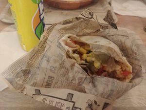 A vegan burrito ~ at El Paso in Orleans