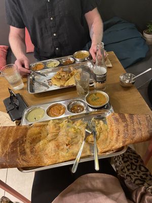   at Rangji Masala Dosa in Krakow