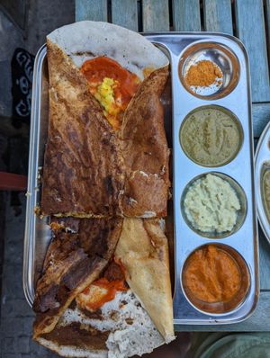 Mysore Masala Dosa at Rangji Masala Dosa in Krakow