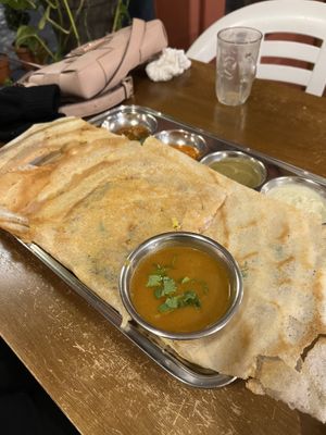   at Rangji Masala Dosa in Krakow