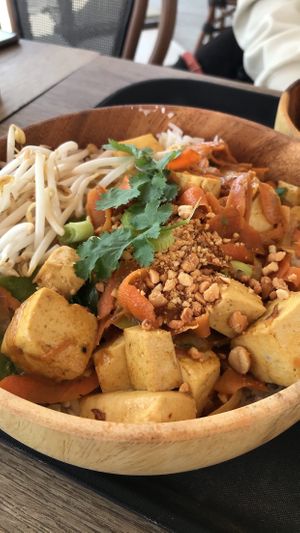 Tofu coco curry  at Thai Break in Saran