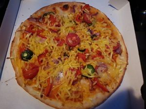 Pizza Amore in Vegan mit Veganen Fetakäse at Pott Pizza in Oberhausen