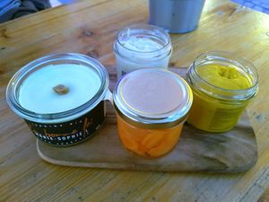 Fake foie-gras and dips at Le Botanique in Toulouse