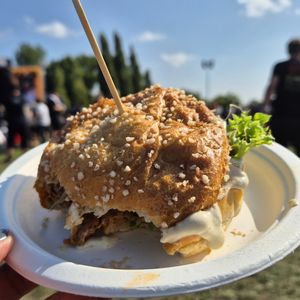 Jackfruit Burger at Che Vegan in Oberhausen