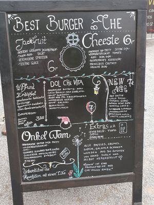 Speisekarte at Che Vegan in Oberhausen