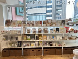 Shop offerings   at Veggie Labo in Hong Kong Island