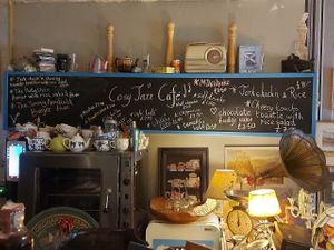 Daily menu - changes often at Cosy Jazz Cafe in Blackpool