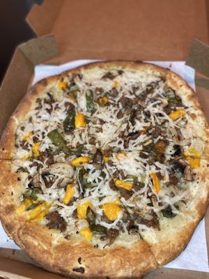 Po’ pizza at Mario's Pizza in Orlando