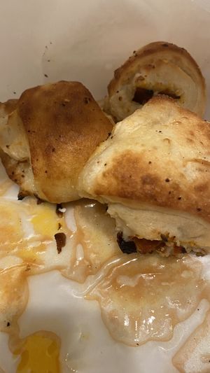 Vegan pepperoni rolls   at Mario's Pizza in Orlando