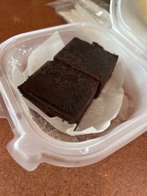 Vegan chocolate cheesecake  at Mario's Pizza in Orlando