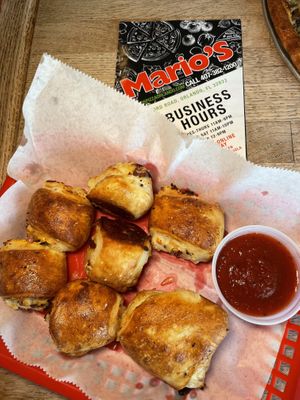 Rolls  at Mario's Pizza in Orlando