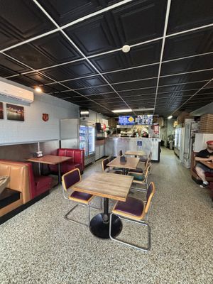 inside   at Mario's Pizza in Orlando