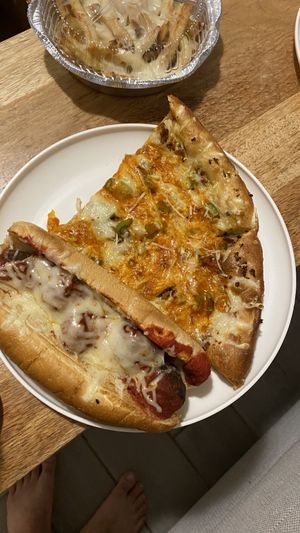 New meatballs and new cheese are top notch!  at Mario's Pizza in Orlando