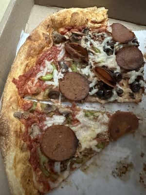   at Mario's Pizza in Orlando