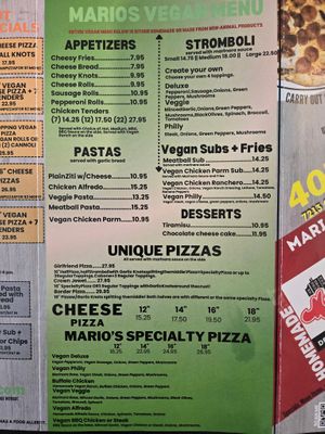  at Mario's Pizza in Orlando
