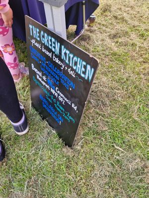 Green kitchen at The Green Kitchen in Newport