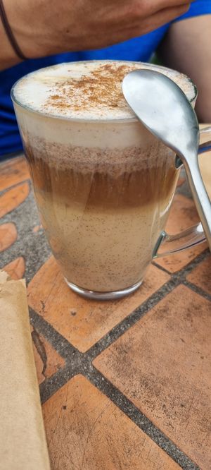 Gingerbread latte at The Green Kitchen in Newport