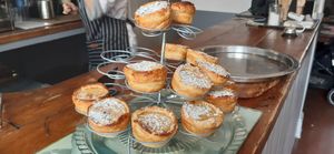 Pastel de nata at The Green Kitchen in Newport