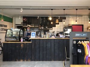 Customer view at Mur in Huy