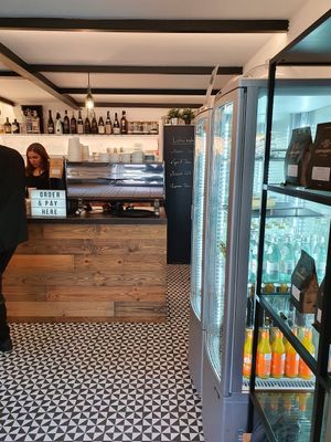 Inside at Loft Cafe Karlín in Prague