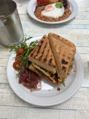   at Charlies Cafe in Barnstaple