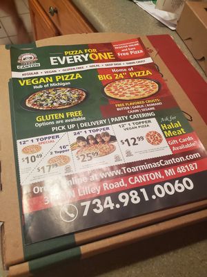  at Toarmina's Pizza in Canton