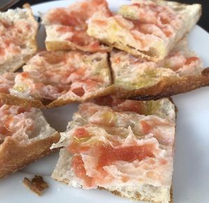 Pan con tomate 🍅🤍 at Charlotte's Grill in Vilassar De Mar