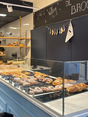 Vegan pastries   at De Broodenier in Leuven