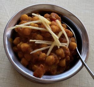 Chana Masala  at Golden India in Grindelwald