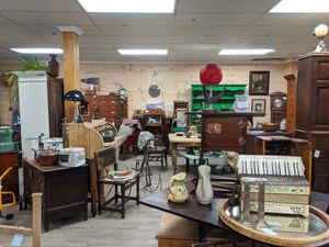 Antiques. at Castle Antiques Cafe in Haliburton