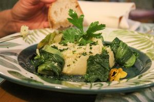 mashed fava beans  at La Capannina in Capri
