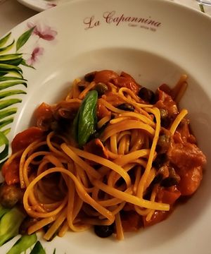 Putanesca at La Capannina in Capri