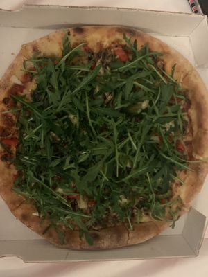   at La Mia Pizza in Paris