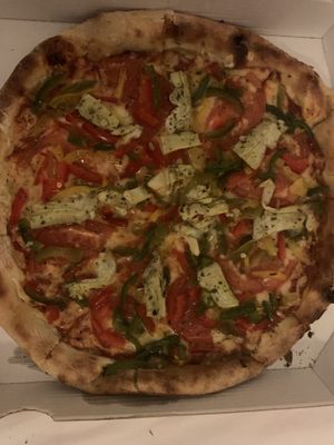   at La Mia Pizza in Paris